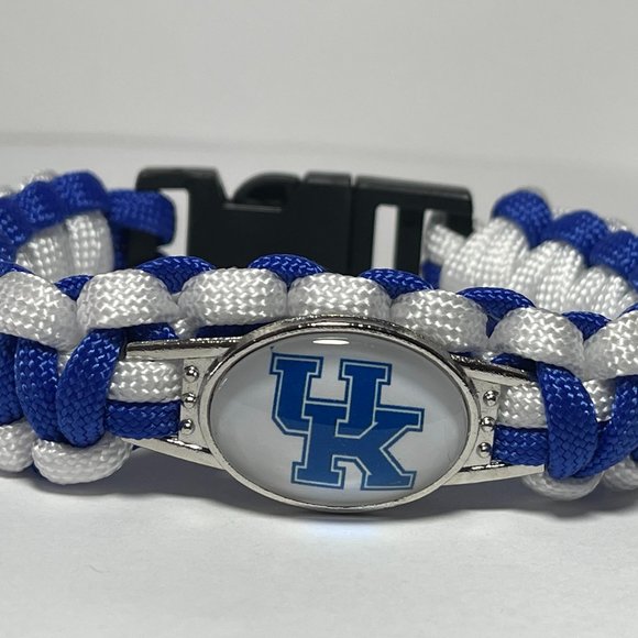 KENTUCKY WILDCATS NCAA Braided Paracord NEW!! - Picture 1 of 2